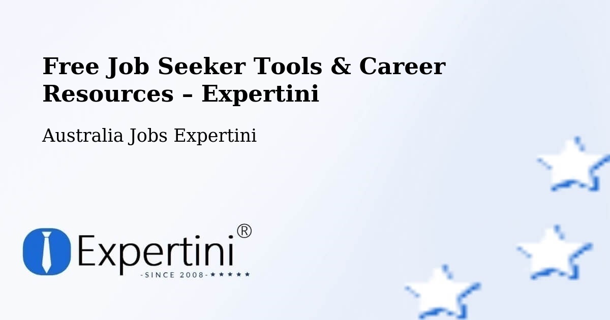 Free Job Seeker Tools & Career Resources – Padbury - Padbury, Australia Jobs Expertini