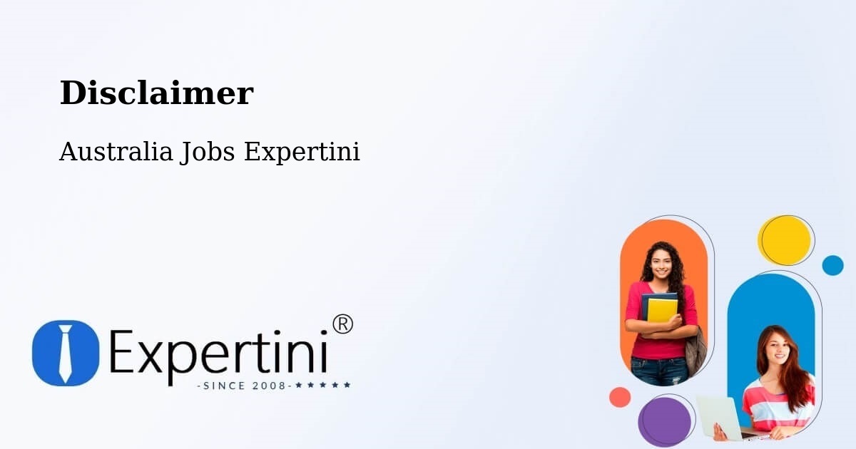 Disclaimer – Padbury - Australia Jobs Expertini